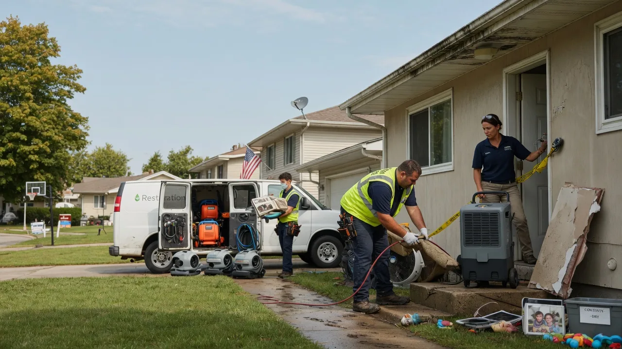 Water Damage Restoration in Schiller Park, IL near me